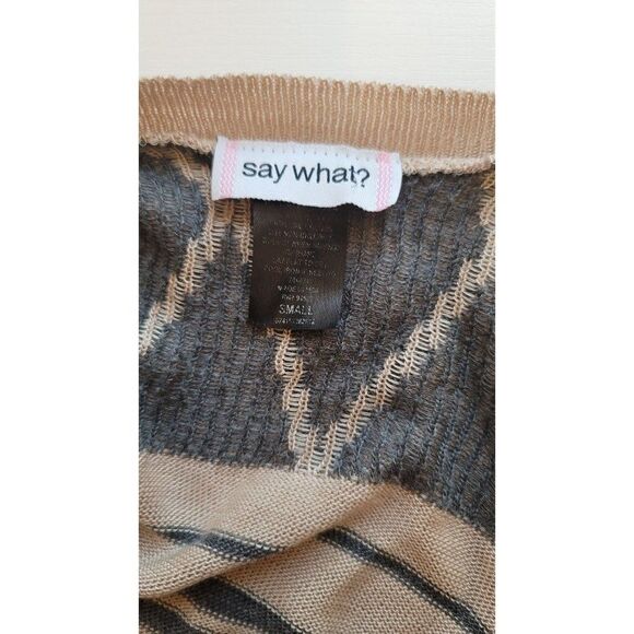 Say What Open Cardigan Sweater - Picture 4 of 6